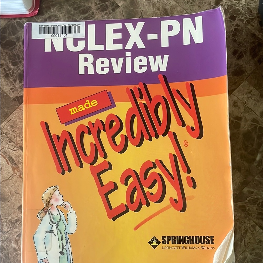 NCLEX-PN Review Book - Incredibly Easy!